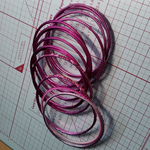 Fourteen Bangle Bracelets - Picture 2 of 3